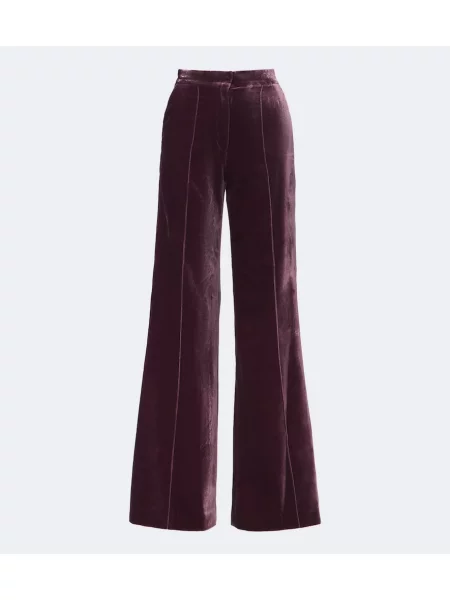 Nohavice Elie Saab fialová