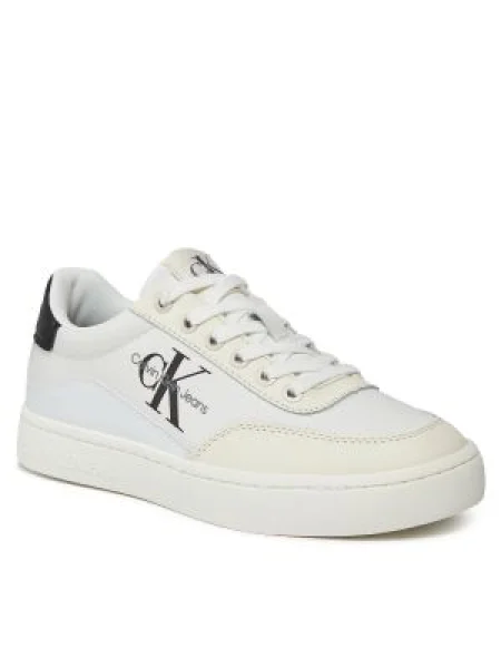 Teniși Calvin Klein Jeans alb