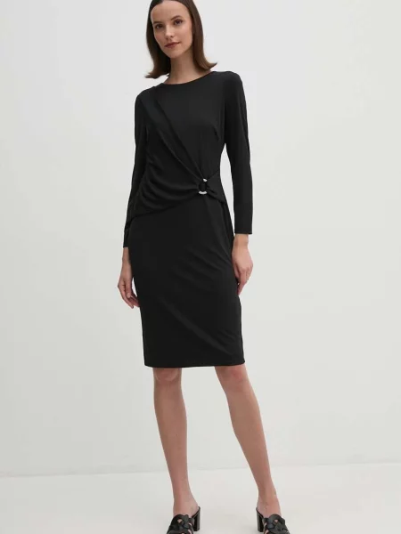 Obleka Lauren Ralph Lauren črna