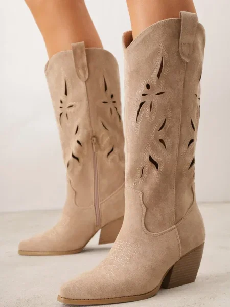 Cizme Tidrina închis bej