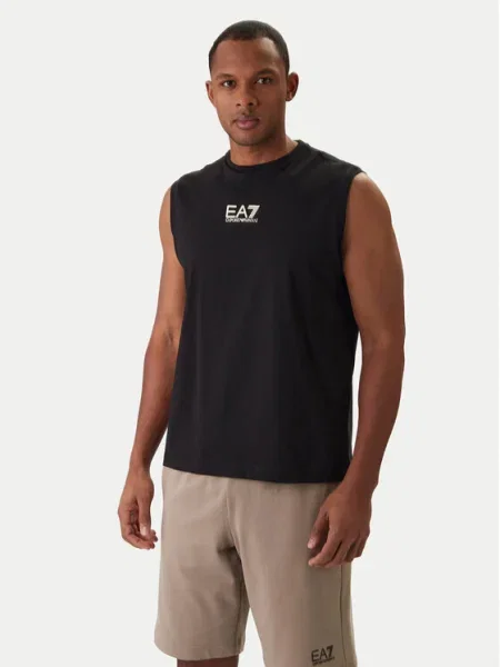 Tricou Ea7 Emporio Armani negru
