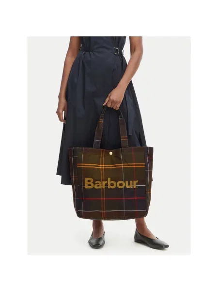 Barbour Telfield shopperka brązowa