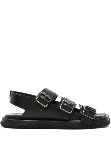 Sandale Moma din piele negru
