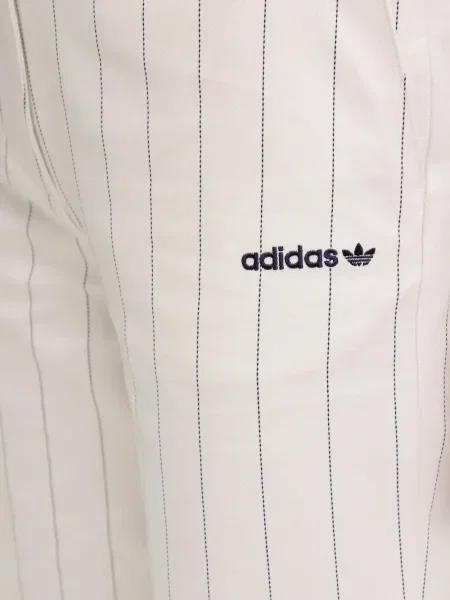 Pantaloni Adidas cu glugă cu dungi alergare negru