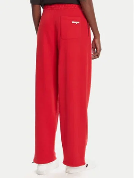 HUGO Spodnji del trenirke Norata_B Baggy Fit rdeča