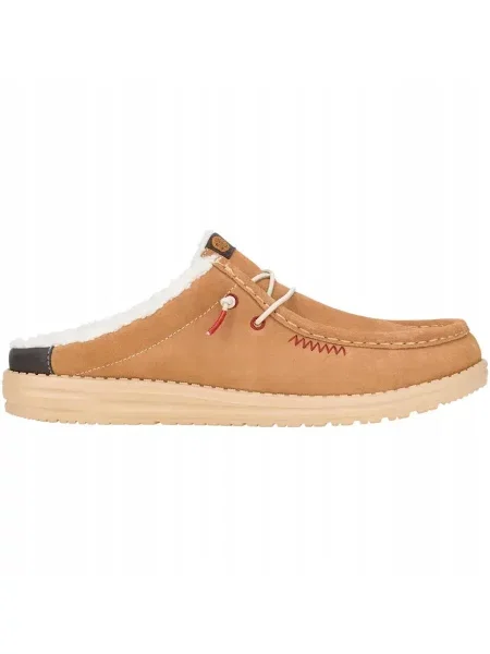 HeyDude Mokasyny Wally Slip Warmth białe