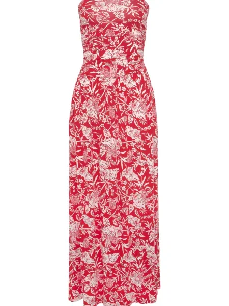 LASCANA Rochie de vară roșu alb