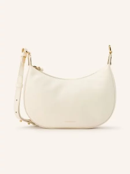 Torebka Coccinelle skórzana biała