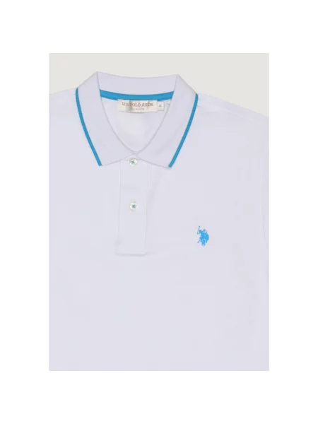 Tricou polo U.s. Polo Assn. alb