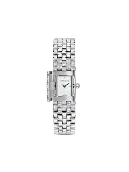 Ceas Ferragamo alb