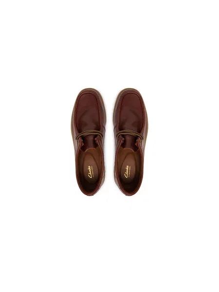 Polobotky Clarks hnědé