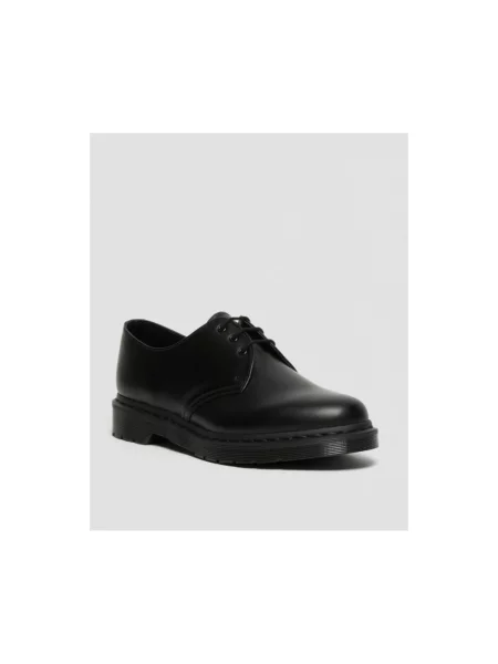 Półbuty Dr. Martens skórzane czarne
