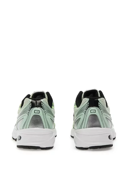 Велурени маратонки New Balance 530 с висока талия с принт сиво