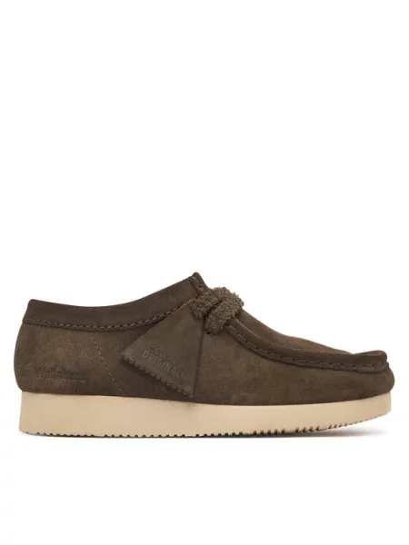 Clarks Nizki čevlji Wallabee Lite. zelena