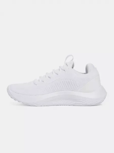 Dámske športové topánky Under Armour Dynamic 2 white/white/distant gray biela