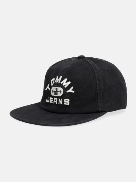 Tommy Jeans Șapcă baseball WORLD GYM negru