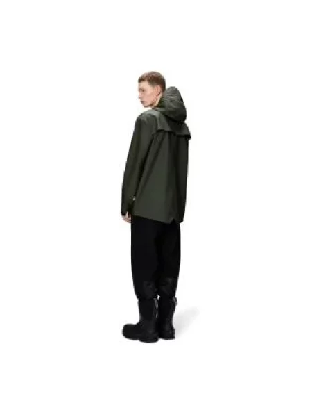Rains Jacket Green Unisex Kurtki Rains Size: S zielony
