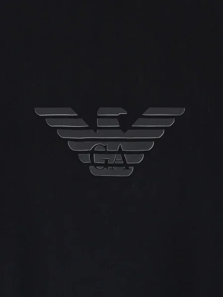 Μπλούζα Emporio Armani μαύρο