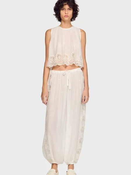 Топ Sandro білий