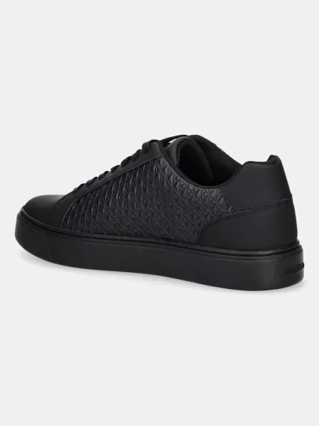 Sportcipők Calvin Klein Classic Cupsole Laceup Aop fekete