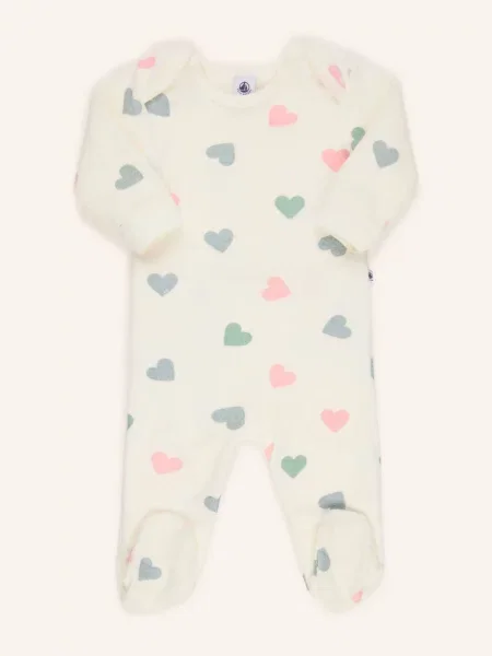 Kombinezon dziecięcy Petit Bateau beżowy