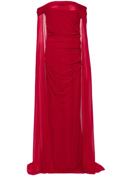 Sukienka wieczorowa Talbot Runhof garniturowa czerwona