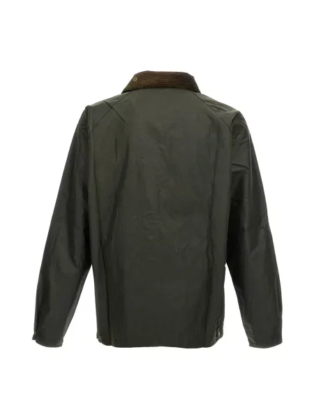 Barbour kurtka Short Bedale Wax Jacket przejściowa zielony