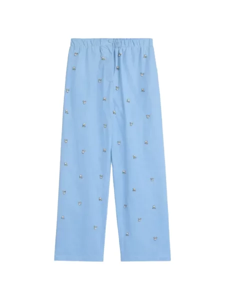 Pantaloni A Paper Kid albastru