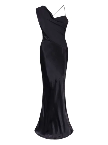 Rochie Paris Georgia drapată negru