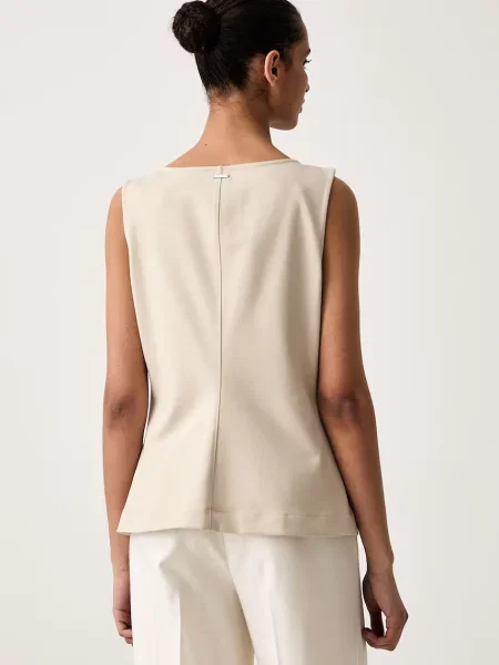 Top Calvin Klein beżowy