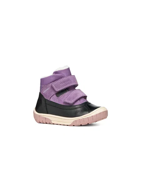Čižmy Geox B Omar Girl Wpf S čierna
