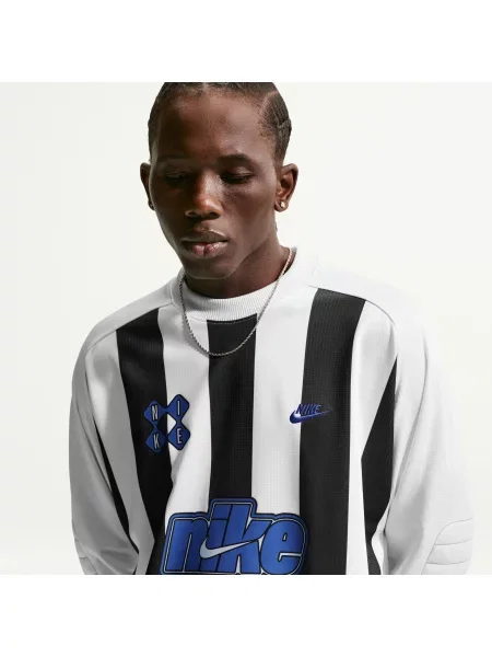T-shirt Nike Sportswear Club Goalie Top Black/ White/ Game Royal XL λευκό