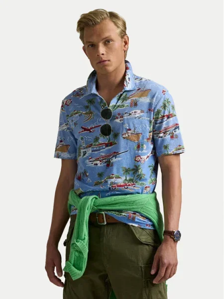 Polo Ralph Lauren Tricou polo albastru