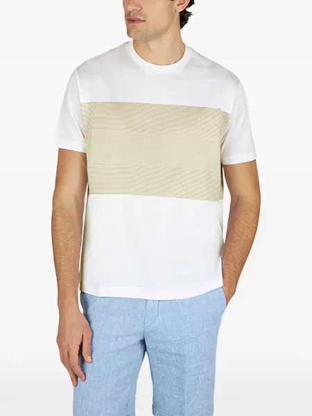 Tricou Paul & Shark alb