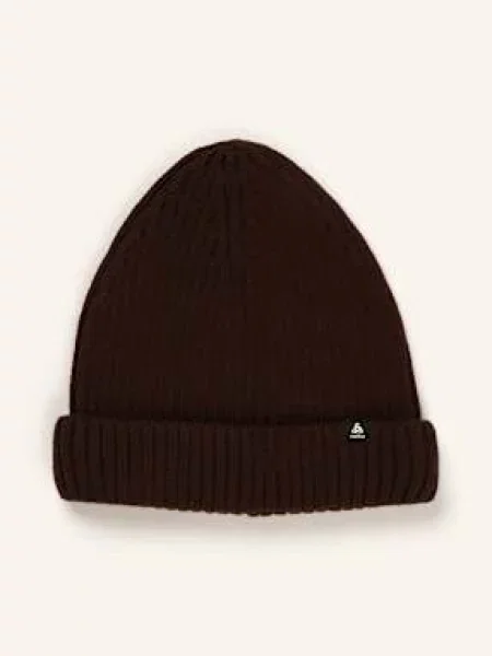 Odlo Čepice Merino Warm tmavě hnědá