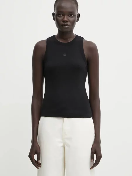 Carhartt WIP top Philips A-Shirt negru