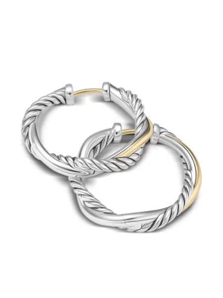 Auskarai David Yurman geltona