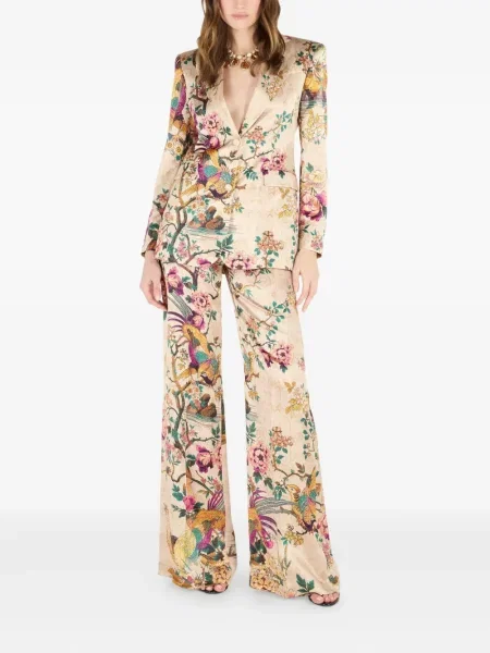 Geacă Roberto Cavalli cu model floral cu imagine