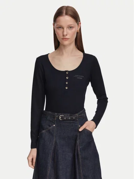 Guess Bluză Bleumarin