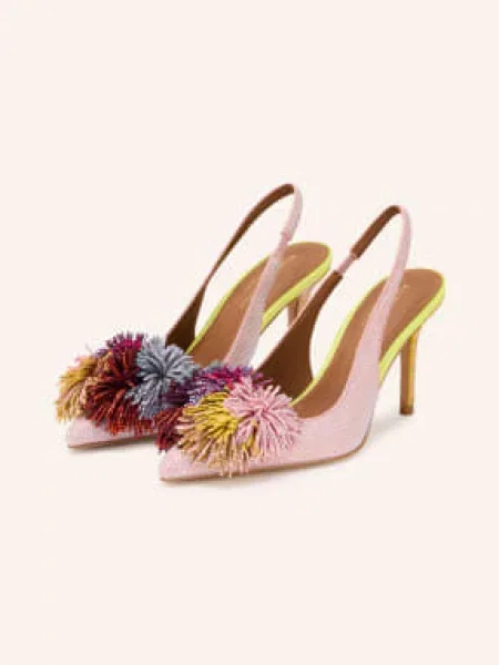 Kurt Geiger Lodičky S růžová / stříbrná / tmavě žlutá