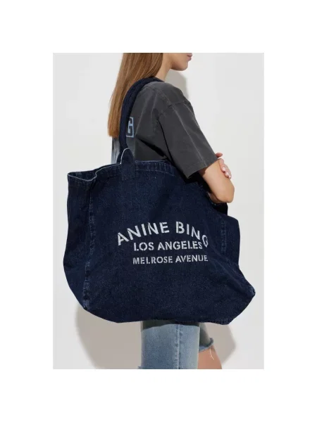 Shopperka Anine Bing niebieska