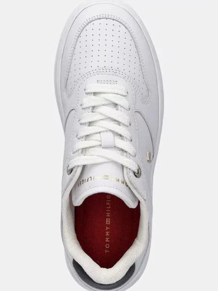 Tommy Hilfiger Маратонки TH SPORTY CUPSOLE CORP бяло