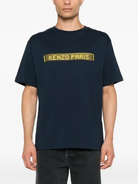Tricou Kenzo cu imagine albastru