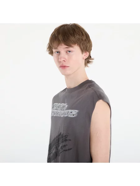 Tricou Puma x Fast & Furious Cutoff Dusky Gray M