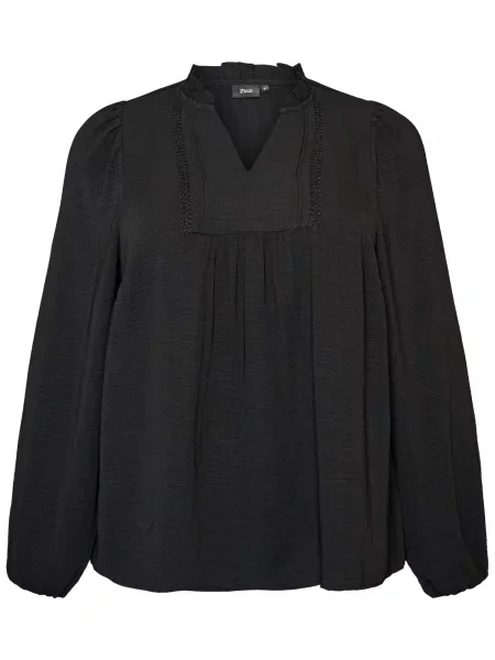 Zizzi Bluză negru