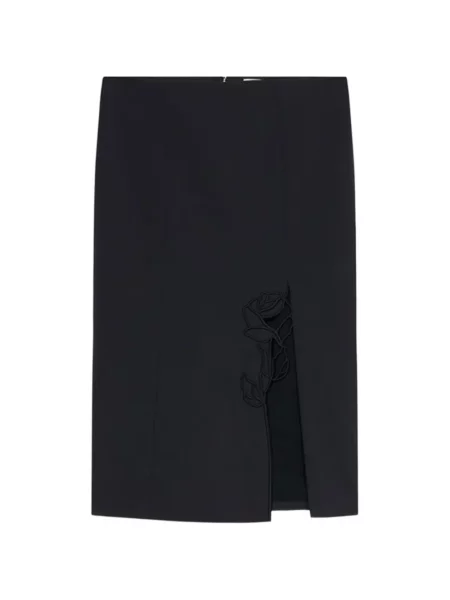 Fustă midi Blumarine negru
