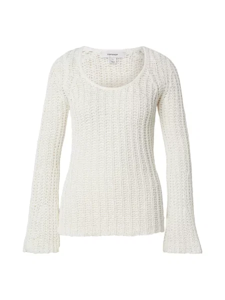 TOPSHOP Pulover FENJA fildeş
