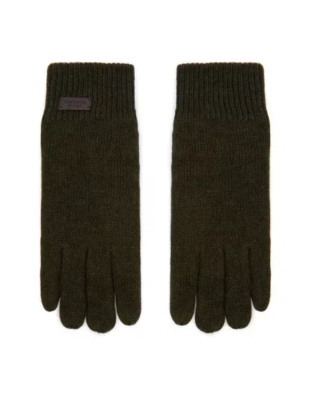 Barbour Rękawiczki Carlton ciemny zielony