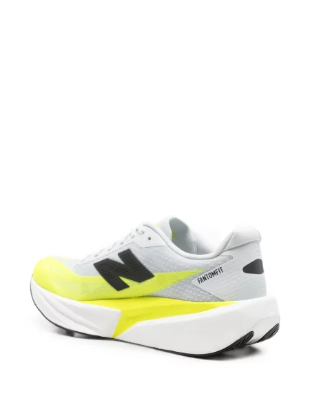 Sneakerși New Balance FuelCell plasă cu autograf gri
