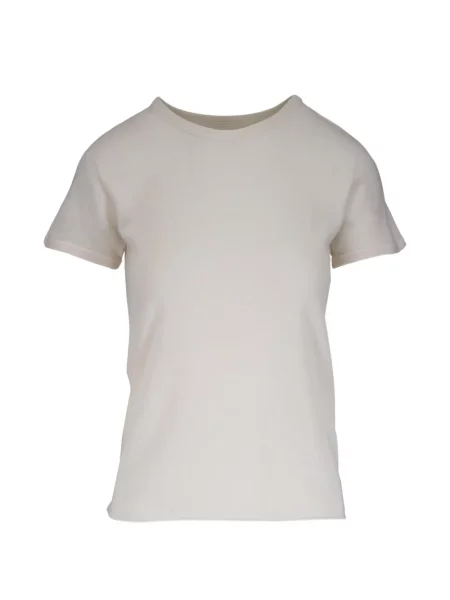 Tricou Majestic Filatures tricotate cu decolteu rotund